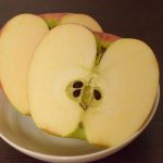 長野県で多く作られてる最近定番のリンゴ。シナノスイート。