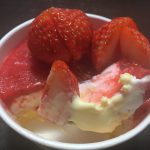 進化形アイスクリーム　明治　スーパーカップ「苺ショートケーキ」を食べてみた。